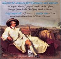 Klassische Sonaten für Klarinette und Klavier von Luigi Magistrelli