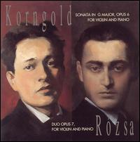 Korngold & Rosza von Various Artists