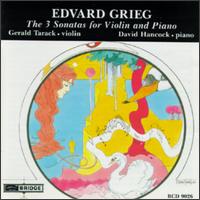 Edvard Grieg The 3 Sonatas for Violin and Piano von Various Artists