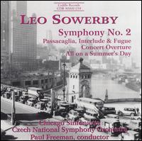 Leo Sowerby: Symphony No. 2 von Paul Freeman
