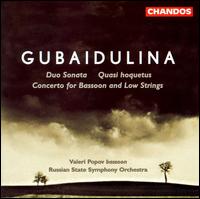 Gubaidulina: Works for bassoon von Valery Popov