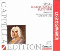 Händel: Concerti Grossi; Silete venti (includes bonus CD: Capella Edition Highlights) von Cappella Coloniensis