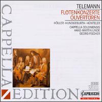 Georg Philipp Telemann: Flötenkonzerte; Ouvertüren von Erik Darling & Border Town