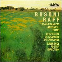 Busoni: Concert Piece in D minor/Raff: Concert Piece in G major/Piano Concerto In C minor von Various Artists