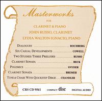 Masterworks for Clarinet & Piano von John Russo