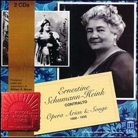 Opera Arias & Songs von Ernestine Schumann-Heink