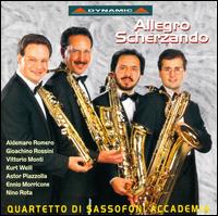 Allegro Scherzando von Quartetto di Sassofoni Accademia