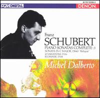 Schubert: Piano Sonatas Vol.3 von Michel Dalberto