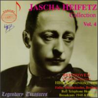 Jascha Heifetz Collection, Vol. 4 von Jascha Heifetz