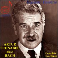 Arthur Schnabel Plays Bach von Artur Schnabel