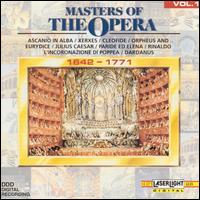 Masters of the Opera, Vol. 1, 1642-1771 von Various Artists