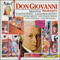 Mozart: Highlights from Don Giovanni & Other Operas von Various Artists
