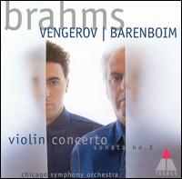 Brahms: Violin Concerto; Sonata No. 3 von Maxim Vengerov