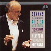 Brahms, Reger, Ives: Variations von Kurt Masur