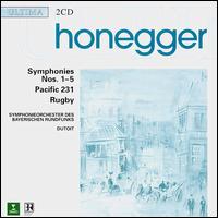 Honegger: Symphonies 1 - 5, etc von Charles Dutoit