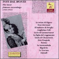 Toti Dal Monte: The most famous recordings von Toti Dal Monte