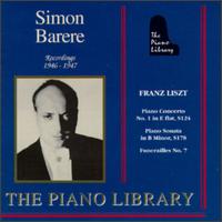 Recordings 1946-47 von Simon Barere