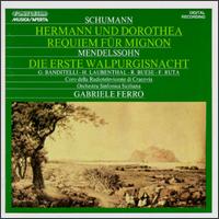 Schumann: Hermann und Dorothea, etc. von Various Artists