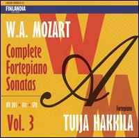 Mozart: Complete Fortepiano Sonatas, Vol. 3 von Various Artists