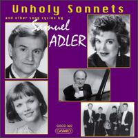 Adler: Unholy Sonnets von Various Artists