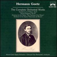 Hermann Goetz: Complete Orchestral Works von Various Artists