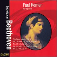 Beethoven: Piano Sonatas, Vol. IV von Paul Komen