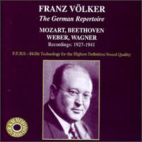 The German Repertoire von Franz Völker