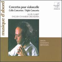 Concertos pour violoncelle: Haydn, Schumann, Beethoven von Lluís Claret