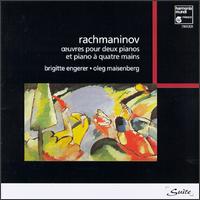 Serge Rachmaninov: Ouvres pour deux pianos et piano à quatre mains von Various Artists