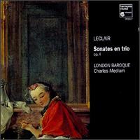 Leclair: Sonates En Trio, Op.4 von Various Artists