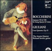 Boccherini: Quintets VII & VIII for String Quartet & Guitar; Giuliani: Gran Quintetto, Op. 65 von Richard Savino
