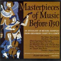 Masterpieces of Music Before 1750, Vol. 2: The 16th & 17th Centuries von Various Artists
