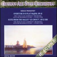 Prokofiev: Overture in B flat major, Op. 42; Suite from the Ballet "Le Chout", Op. 21 bis von Gennady Rozhdestvensky