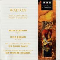 Walton: Concerto for violin in Bm; Concerto for viola in Am von Various Artists