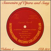 Souvenirs of Opera & Song, Volume 1 von Various Artists