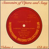 Souvenirs of Opera & Song, Volume 1 von Various Artists