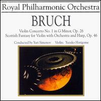 Bruch: Violin Concerto No. 1 / Scottish Fantasy von Various Artists