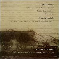 Nathaniel Rosen Plays Tchaikovsky & Shostakovich von Nathaniel Rosen