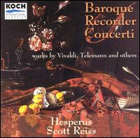 Baroque Recorder Concerti von Various Artists