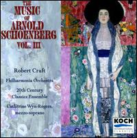 The Music of Arnold Schoenberg,  Vol. 3 von Robert Craft