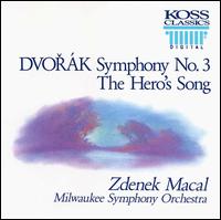 Dvorak: Symphony No. 3/The Hero's Song von Zdenek Mácal