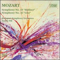 Mozart: Symphonies Nos. No. 35 "Haffner" & 36 "Linz" von Tamas Pal