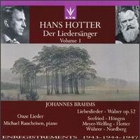 Hans Hotter: Der Liedersänger, Vol. 1 von Hans Hotter