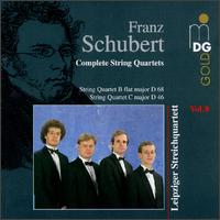 Schubert: Complete String Quartets, Vol. 8 von Leipziger Streichquartett