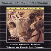 Brahms: Piano for Four Hands von Various Artists