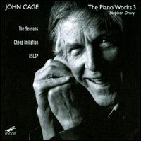 Cage: Piano Works Vol.3 von John Cage