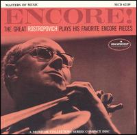 Encore! von Mstislav Rostropovich