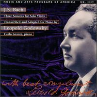 Bach: Three Sonatas for Solo Violin von Carlo Grante