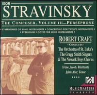 Stravinsky: The Composer, Vol. 3: Perséphone von Robert Craft