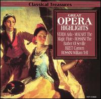 Great Opera Highlights von Various Artists